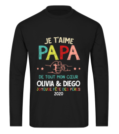 Je t'aime papa, de tout mon cœur.