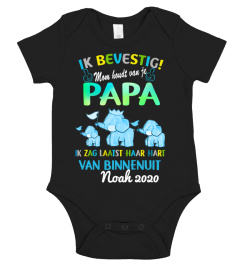IK BEVESTIG! Mom houdt van je PAPA IK ZAG LAATST HAAR HART VAN BINNENUIT