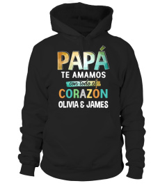 Papá, te amamos con todo el corazón