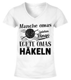 Manche omas spielen bingo - Crocheting