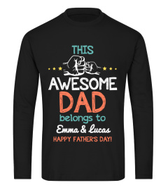 THIS AWESOME DAD BELONGS TO