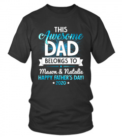 THIS AWESOME DAD BELONGS TO