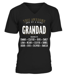 This awesome one of a kind Grandad - Personalized names