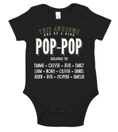 This awesome one of a kind Pop-Pop - Personalized names v2