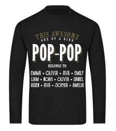 This awesome one of a kind Pop-Pop - Personalized names v2