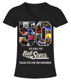50 years of Bob Seger-Custom T shirt