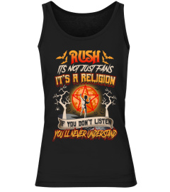 Rush custom T Shirt. RUSH It's not just fans, it's a religion. If you don’t listen, you'll never understand