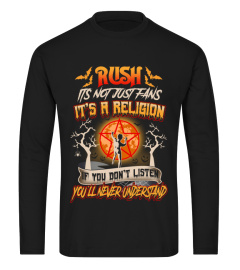 Rush custom T Shirt. RUSH It's not just fans, it's a religion. If you don’t listen, you'll never understand