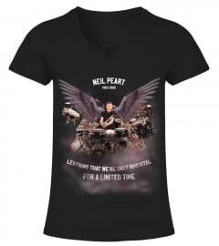Rush custom T Shirt. Neil Peart memorial-Neil Peart T-Shirt. Learning that we're only immortal for a limited time.