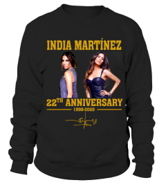 INDIA MARTINEZ 22TH ANNIVERSARY