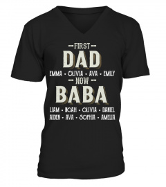 First Dad - Now Baba - Personalized Names