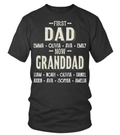 First Dad - Now Granddad - Personalized Names