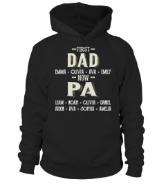 First Dad - Now Pa - Personalized Names