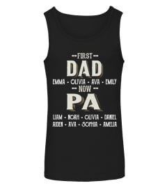 First Dad - Now Pa - Personalized Names