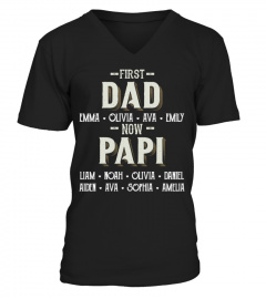 First Dad - Now Papi - Personalized Names