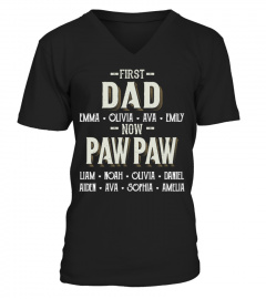 First Dad - Now Pawpaw - Personalized Names