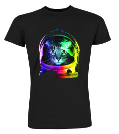 Astronaut cat T-Shirt space cat Tee for men, women, kids