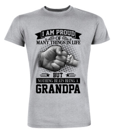 Proud Granpa T-Shirt, Grandpa And Grandkid, Grandpa Gift, Grandpa Shirt, GIft For Him, Fist Pump Gift, Grandfather Tee, Father's Day Shirt