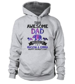 THIS AWESOME DAD BELONGS TO