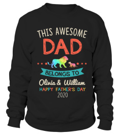 THIS AWESOME DAD BELONG TO