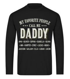 My Favorite People call me Daddy - Favitee