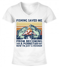 Fishing Saved Me fishing t-shirt