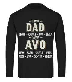 First Dad - Now Avo - Personalized Names - Favitee