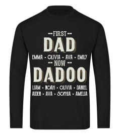 First Dad - Now Dadoo - Personalized Names - Favitee