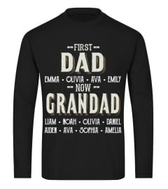 First Dad - Now Grandad - Personalized Names - Favitee