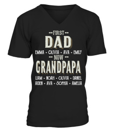 First Dad - Now Grandpapa - Personalized Names - Favitee