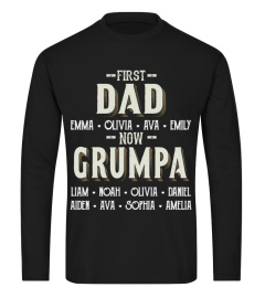 First Dad - Now Grumpa - Personalized Names - Favitee