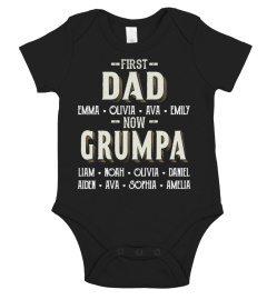 First Dad - Now Grumpa - Personalized Names - Favitee