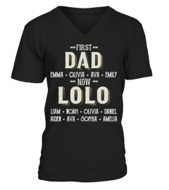 First Dad - Now Lolo - Personalized Names - Favitee