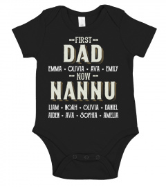 First Dad - Now Nannu - Personalized Names - Favitee