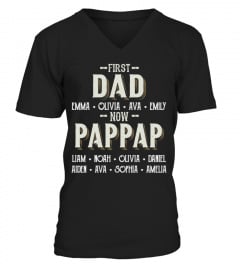 First Dad - Now Pappap - Personalized Names - Favitee