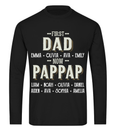 First Dad - Now Pappap - Personalized Names - Favitee