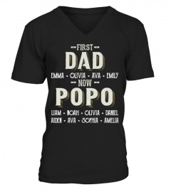 First Dad - Now Popo - Personalized Names - Favitee