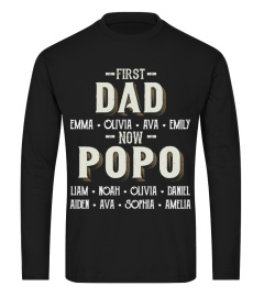 First Dad - Now Popo - Personalized Names - Favitee