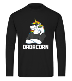 Mens Dadacorn Shirt Fathers day Unicorn Dad 