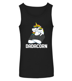 Mens Dadacorn Shirt Fathers day Unicorn Dad 