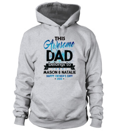 THIS AWESOME DAD BELONGS TO