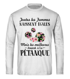 Toutes les femmes naissent égales - Pétanque