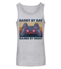 Daddy By Day Gamer By Night T-Shirt, Gaming Dad Gift, Gamer Dad Shirt, New Dad, Fathers Day, Dad Level Unlocked, Video Game, Daddy To Be