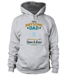 THIS AWESOME DAD BELONGS TO