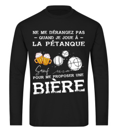 Ne me dérangez pas - Pétanque