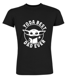 Yoda Best Dad Ever - Baby Yoda Inspired Vintage Look Baby Yoda