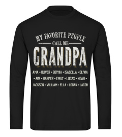 My Favorite People call me Grandpa