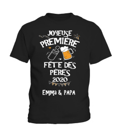 joyeuse première fête des pères 2020 personnalisable