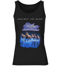 Bob Seger Custom t Shirt. Bob Seger & The silver bullet band-Against the wind