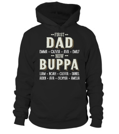 First Dad - Now Buppa - Personalized Names